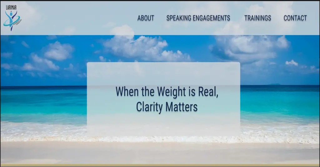 Case study for Larimar Counseling & Consulting.
